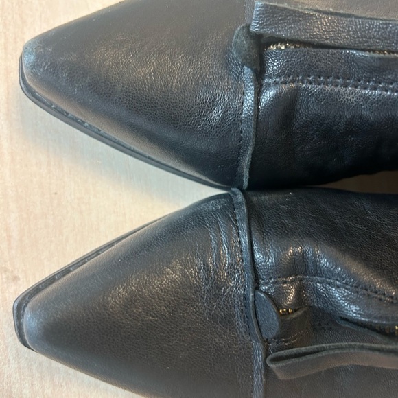 Shoe The Bear "Anna" Black Leather Ankle Boots - Picture 4 of 11